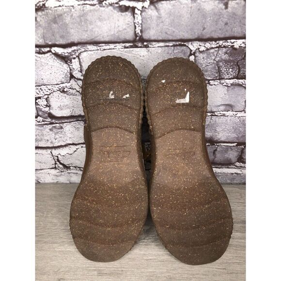 Clarks Collection Caroline Cove Brown Leather Zip Comfort Shoes Women 7.5M US/38 - Picture 7 of 16